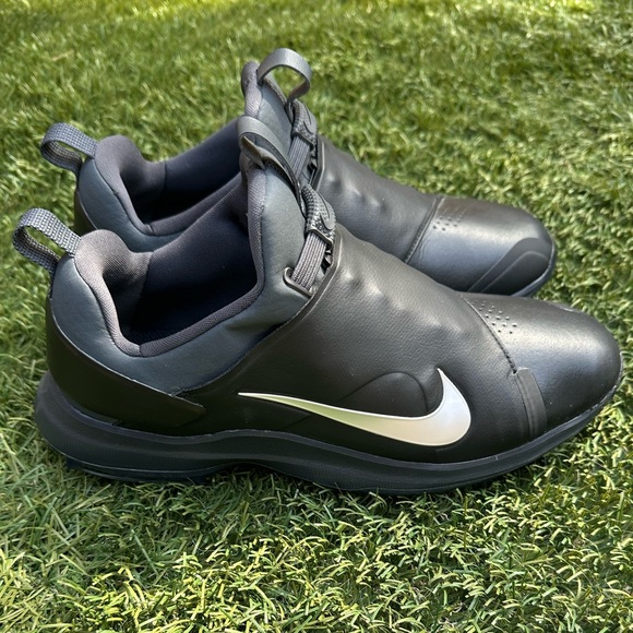 Nike Golf Tour Premiere Shoes Waterproof FastFit Covered Laces Spike Golf Cleat - Picture 1 of 12